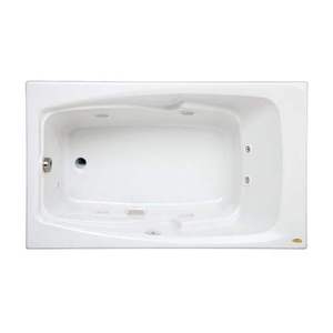 JCET6036WRL2XXW Cetra 60'' x 36'' Whirlpool Bath - White