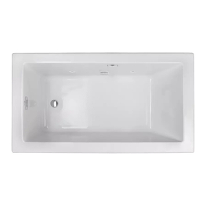 JELA6042BLR2HSW Elara 60'' x 42'' Soaking Tub - White JELA6042BLR2HSW Elara 60'' x 42'' Soaking Tub - White