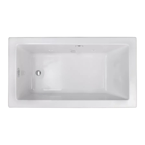 JELA7242BLR2HSW Elara 72" x 42" Whirlpool Bath - White