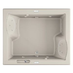 JFUZ7260WCD4CHY Fuzion Unique Size Whirlpool Bath - Oyster