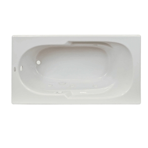 JJ1A7236WRL1HXW Signature 72"x 36" Whirlpool Bath - White JJ1A7236WRL1HXW Signature 72"x 36" Whirlpool Bath - White