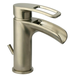 JMZ78826 Bretton Single Hole Bathroom Faucet - Brushed Nickel JMZ78826 Bretton Single Hole Bathroom Faucet - Brushed Nickel