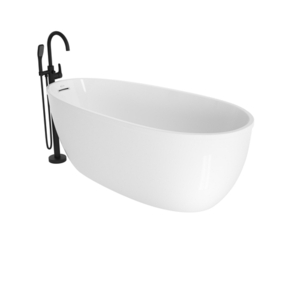 JOSM5930BUXXXXG Signature Unique Size Soaking Tub - White / Matte Black