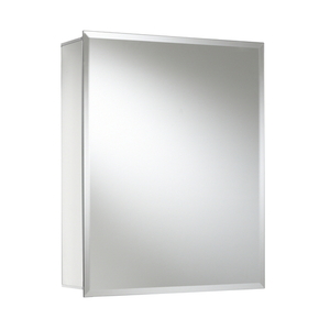 JPD40000 Swing Door Medicine Cabinet - Silver Annodized JPD40000 Swing Door Medicine Cabinet - Silver Annodized