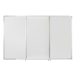 JPD50000 Tri-view Medicine Cabinet - Silver Annodized JPD50000 Tri-view Medicine Cabinet - Silver Annodized