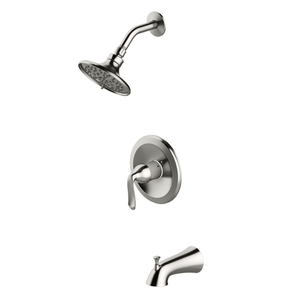 JPV42826 Piccolo One Handle Tub & Shower Faucet - Brushed Nickel