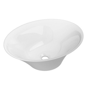 JROV1620G Rosalia Vessel Style Bathroom Sink - Gloss White