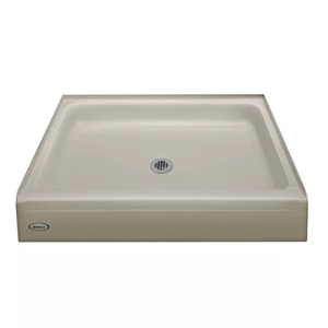 JCAY4848SCXXXXA Cayman Single Threshold 48'' and Larger Shower Base - Almond