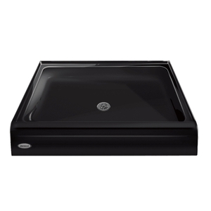 JCAY4848SCXXXXB Cayman Single Threshold 48'' and Larger Shower Base - Black