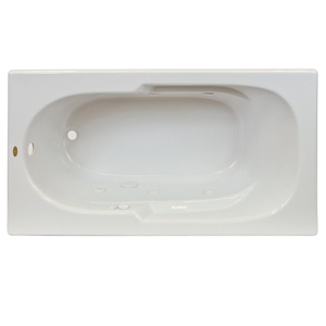 JJ2D7236WRF1XXW Signature 72"x 36" Whirlpool Bath - White