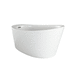 Jacuzzi JBAF5934BUXXXXG Gloss White Unique Size Soaking Tub