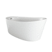 Jacuzzi JBAF6734BUXXXXG Gloss White Unique Size Soaking Tub