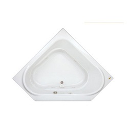  Capella 60" Corner Whirlpool Bath - Oyster