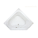 Jacuzzi JCAP6060WCL2XXW White 60" Corner Whirlpool Bath