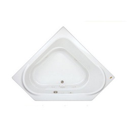 JCAP6060WCR2CHY Capella 60" Corner Whirlpool Bath - Oyster