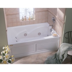 JCTS6036WRL2HXY Cetra 60'' x 36'' Whirlpool Bath - Oyster