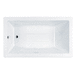 Jacuzzi JELA7236ALR4CXW White 72" x 36" Air Tub