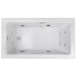 JELL6032WLR2HXYC Elara 60'' x 32'' Whirlpool Bath - Oyster / Chrome JELL6032WLR2HXYC Elara 60'' x 32'' Whirlpool Bath - Oyster / Chrome