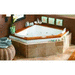 Jacuzzi JFUZ6666CCR5IWY Oyster 66" Whirlpool Bath