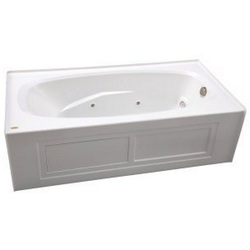 JAM27236WRL2XXB Amiga 72"x 36" Whirlpool Bath - Black