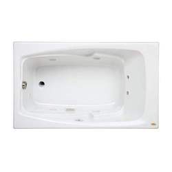  Cetra 60'' x 36'' Whirlpool Bath - Black