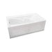 Jacuzzi JCTS6036WLR2HXW White 60'' x 36'' Whirlpool Bath