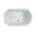 Jacuzzi JDUE6042ACR4CXY Oyster 60'' x 42'' Air Tub