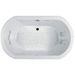 Jacuzzi JDUE6636ACR4CXW White 66" Air Tub