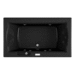 Jacuzzi JFUZ7242CCR4CWB Black 72" x 42" Whirlpool Bath