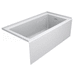 Jacuzzi JLNS6632BRXXXXW White 66" Soaking Tub