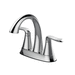 Jacuzzi JPV40827 Polished Chrome 4'' Centerset Bathroom Sink Faucet