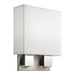 Kichler KK10439NCH Brushed Nickel & Chrome Multi Bulb Wall Sconce