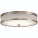 Kichler KK11303NILED Brushed Nickel Flush Mount Ceiling Light