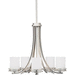 Kichler KK1672NI Brushed Nickel Mid Sized Chandelier