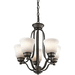 Kichler KK1788OZ Olde Bronze Mid Sized Chandelier