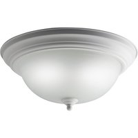  Classic Flush Mount Ceiling Light - White