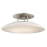  Ara Semi Flush Mount Ceiling Light - Brushed Nickel