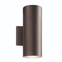  Entrance Outdoor Wall Light - Textured Architectural Bronze