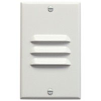  Step and Hall Light Louvered Hallway Step Light - White