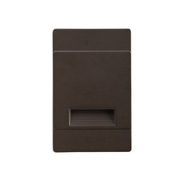  Step and Hall Light Louvered Hallway Step Light - Architectural Bronze
