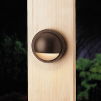  Half Moon Deck Lighting Landscape Light - Textured Architectural Bronze