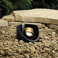  Well Light Accent Lighting Landscape Light - Textured Black