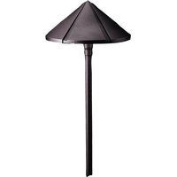  Large Center Mount Path Lighting Landscape Light - Textured Architectural Bronze