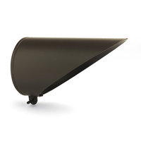  Long Cowl Transformers & Accessories Landscape Light - Textured Architectural Bronze
