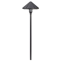  Utilitarian Path Lighting Landscape Light - Textured Black