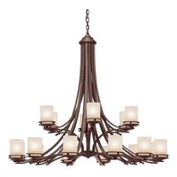  Hendrik Large Foyer Chandelier Chandelier - Olde Bronze