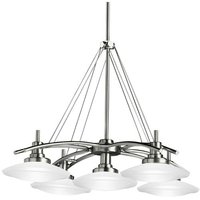  Structures Mid Sized Chandelier Chandelier - Brushed Nickel