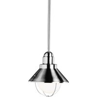  Seaside Mini-Pendant Pendant Light - Brushed Nickel