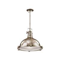  Hatteras Bay Down Light Pendant Light - Polished Nickel