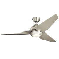  Jade Oversize Fan (60'' and Larger) Ceiling Fan - Brushed Nickel